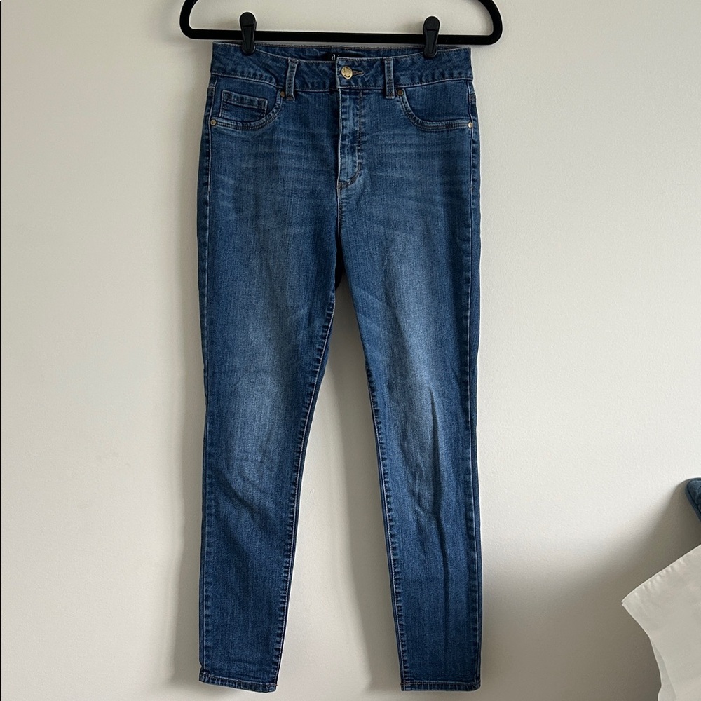 d. jeans Women's Skinny High Rise Jeans 8
